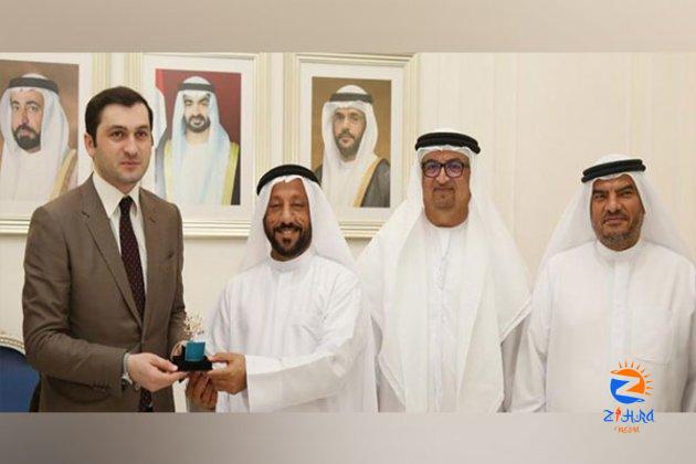 Sharjah Chamber of Commerce and Industry discusses ways to boost economic relations with President of Adjara-Georgia