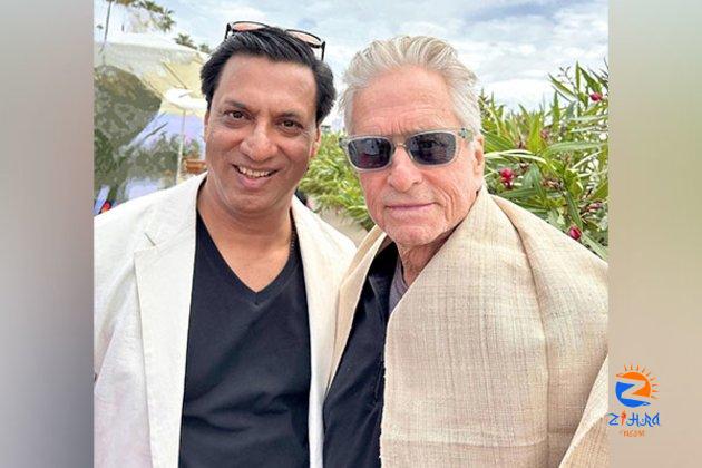 Madhur Bhandarkar’s fan moment with Michael Douglas at Cannes 2023