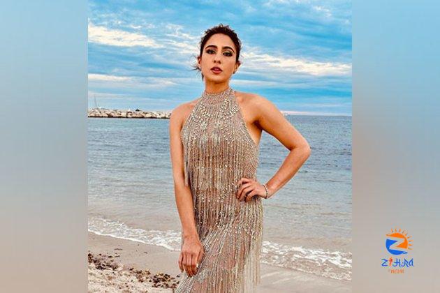 Sara Ali Khan dazzles in tassel outfit at Cannes 2023