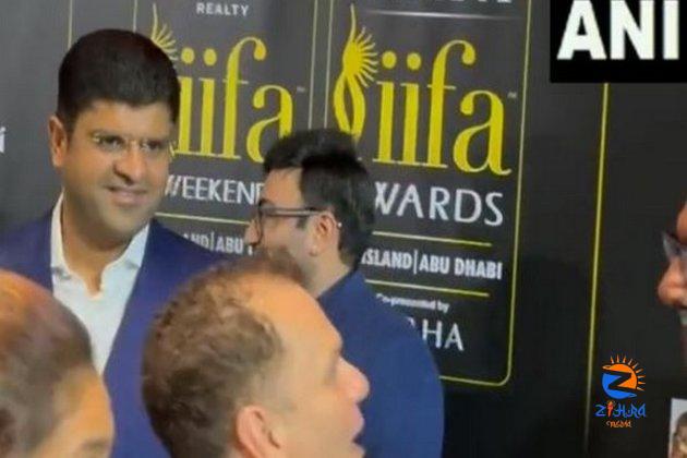 Haryana Deputy CM Dushyant Chautala attends IIFA Rocks 2023