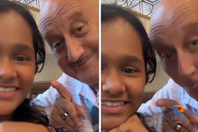 Anupam Kher takes Satish Kaushik’s daughter Vanshika out for lunch, netizens heap praises on actor