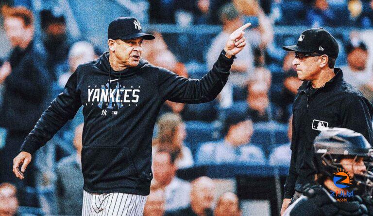 Yankees manager Aaron Boone won’t advocate for robot umps despite latest ejection