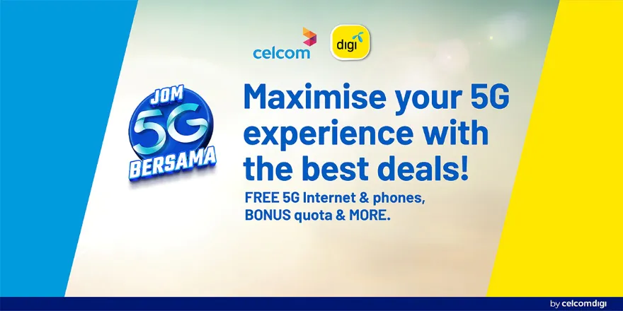 CelcomDigi Launches New, Upgraded 5G Plans