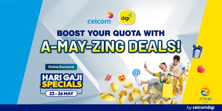 CelcomDigi Introduces New Hari Gaji Deals For Postpaid And Prepaid