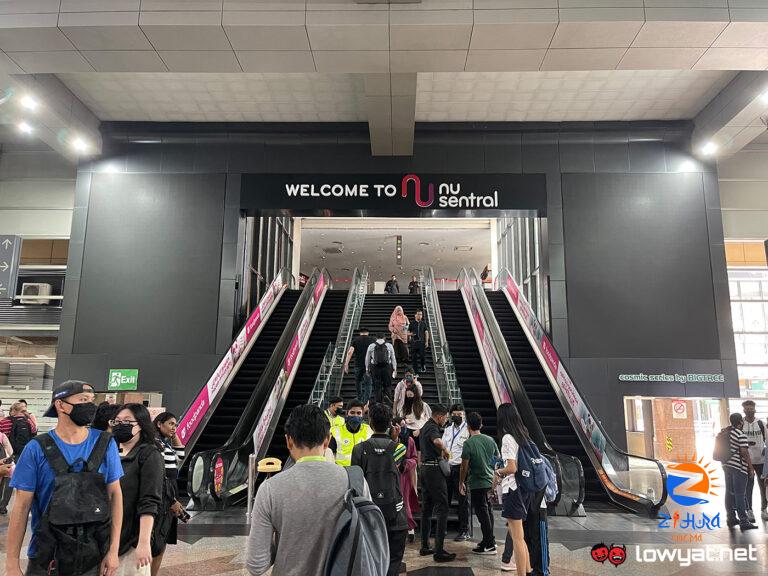 NU Sentral Closed Down Due To Blackout Caused By Mid Valley Fire