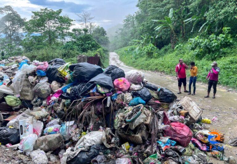 Orang Asli villagers complain of stench from garbage piles on road