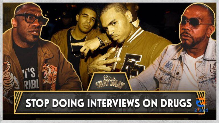 Drake, Jay-Z & Chris Brown told Timbaland to Stop doing Interviews while on Drugs