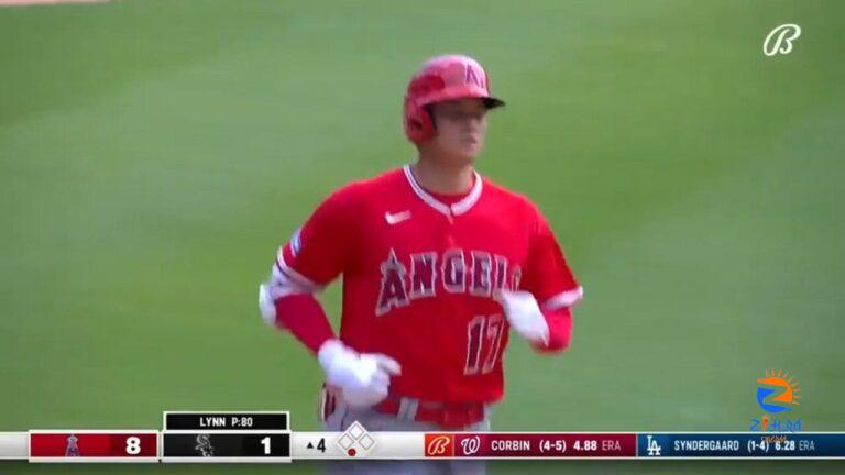 Shohei Ohtani delivers his SECOND home run of the day against the White Sox