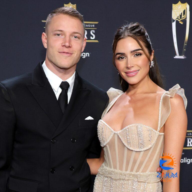 Christian McCaffrey’s Tribute to Fiancée Olivia Culpo Is a Touchdown