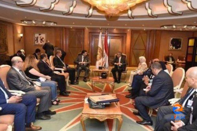 Syria-Egypt discuss joint cooperation in vocational training