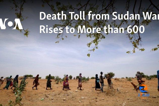 Death Toll from Sudan War Rises to More than 600