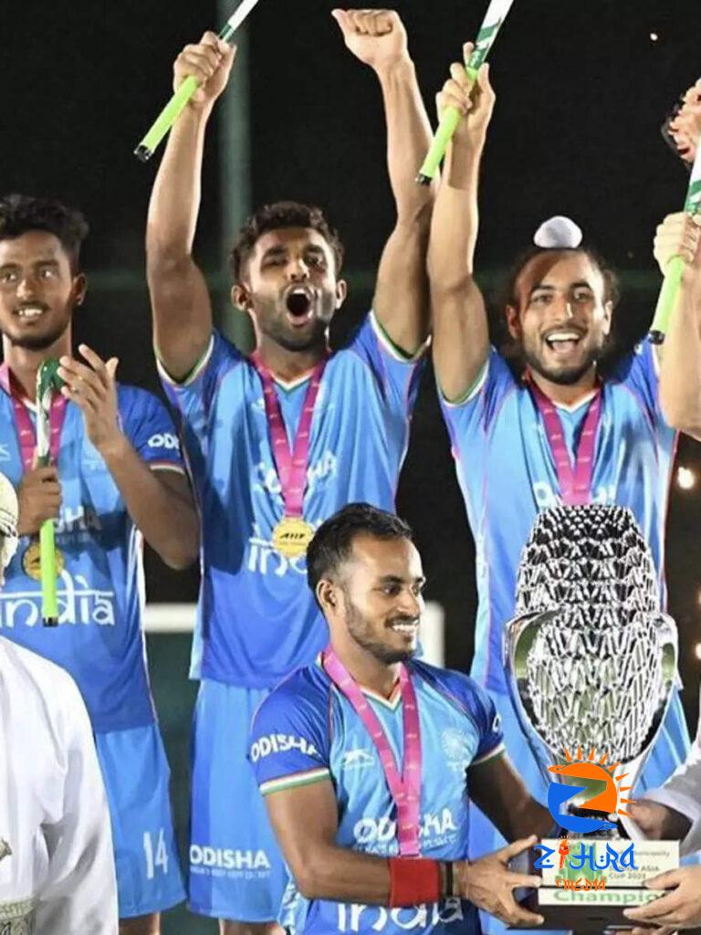 In Pics: India win junior men's Asia Cup hockey title