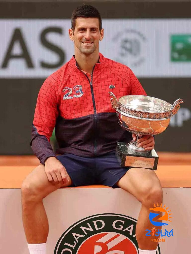 In Pics: Novak Djokovic claims record 23rd Grand Slam