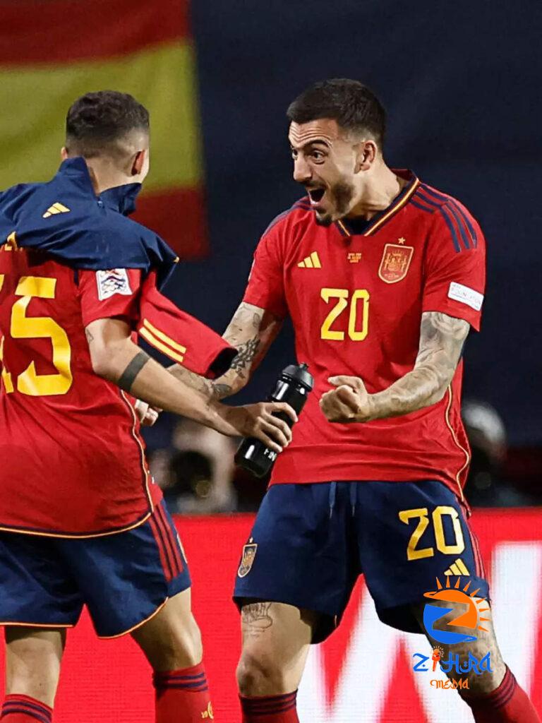 In Pics: Spain strike late against Italy to reach Nations League final