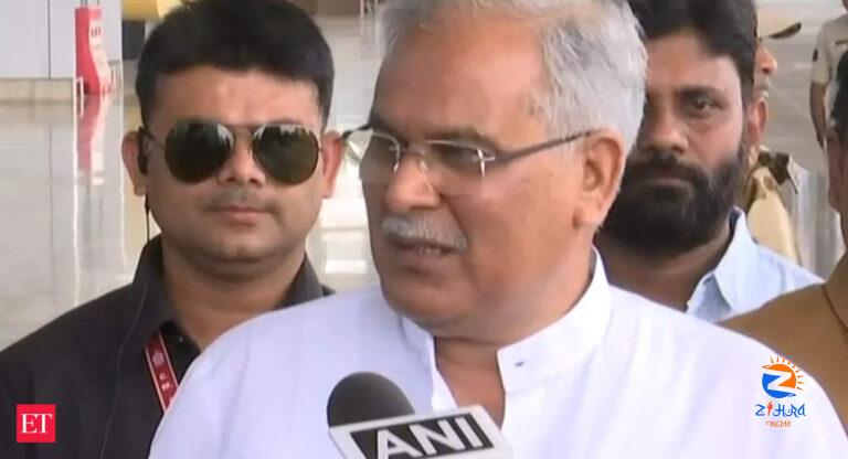 ‘BJP itself believes that Rahul Gandhi is the biggest leader’, says CM Bhupesh Baghel – The Economic Times Video