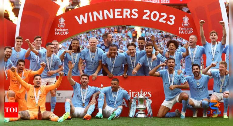 Manchester City beat Manchester United to win FA Cup, close in on historic treble | Football News