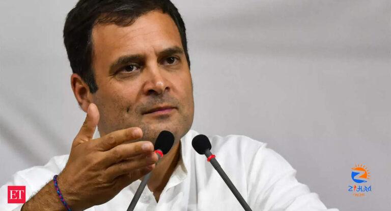 bjp: Rahul Gandhi targets Modi govt in US; BJP hits back