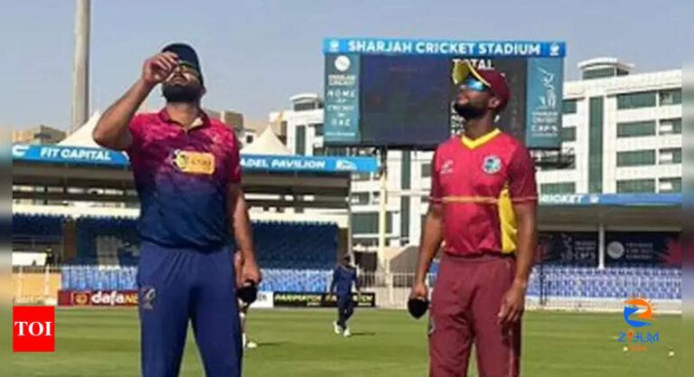 3rd ODI Live: UAE vs West Indies