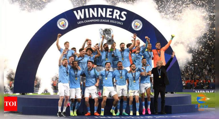 Manchester City beat Inter Milan to win UEFA Champions League and complete the treble | Football News