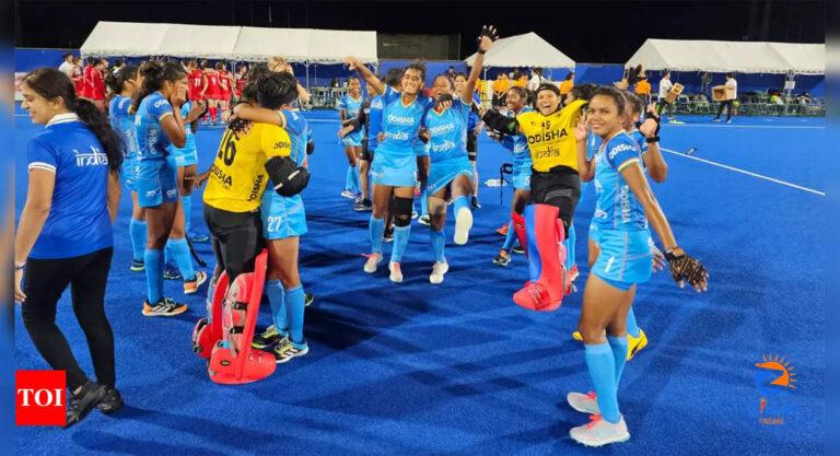 India stun South Korea, clinch maiden Women’s Junior Asia Cup Hockey title | Hockey News