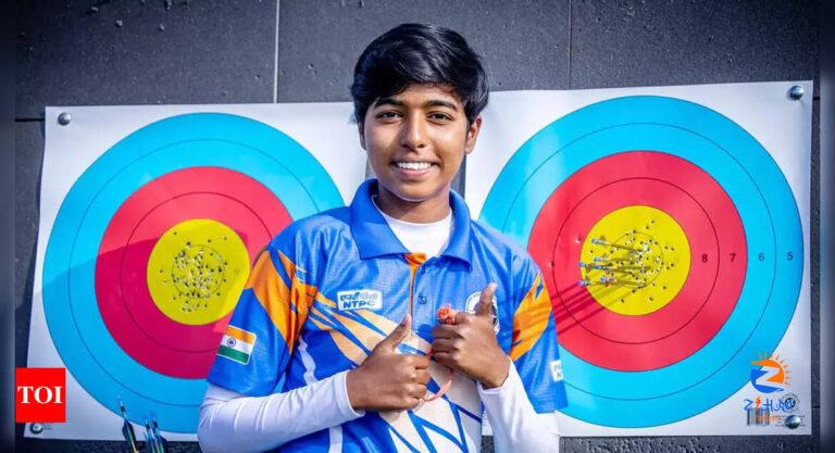 Aditi Gopichand: 16-year-old archer Aditi Gopichand breaks U-18 compound world record in Medellin | More sports News