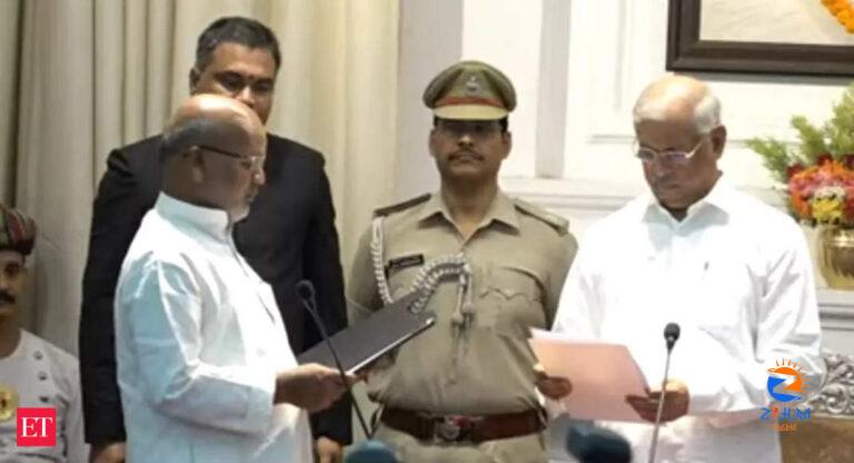 nitish kumar: JD(U) MLA Ratnesh Sada takes oath as minister in Nitish Kumar’s cabinet