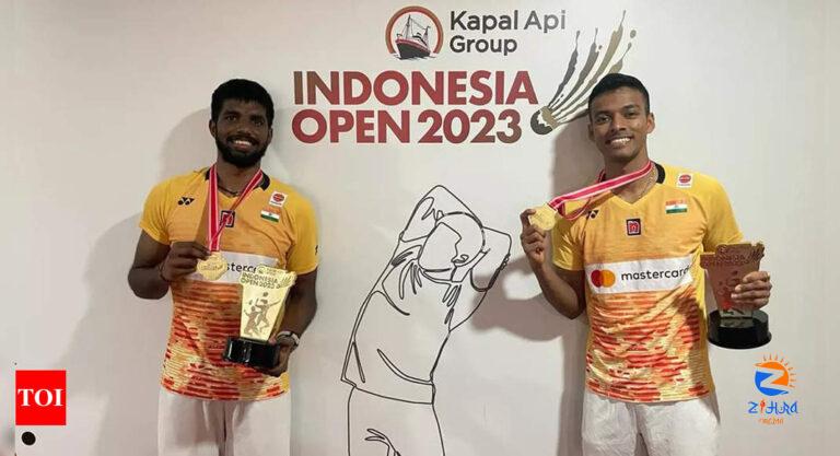 Satwiksairaj Rankireddy, Chirag Shetty clinch Indonesia Open, create history