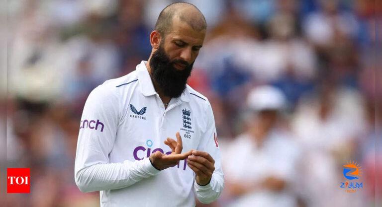 1st Ashes Test: England’s Moeen Ali fined 25% of match fee for using drying spray | Cricket News