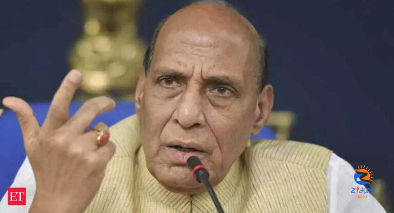 rajnath singh: Crisis of credibility in Indian politics: Rajnath Singh