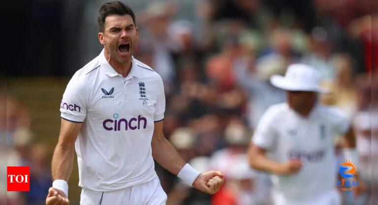 James Anderson completes 1100 wickets in first-class cricket | Cricket News