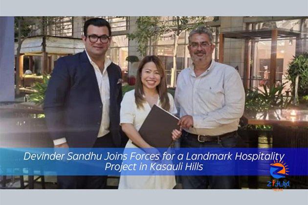 Devinder Sandhu joins forces for a landmark hospitality project in Kasauli Hills