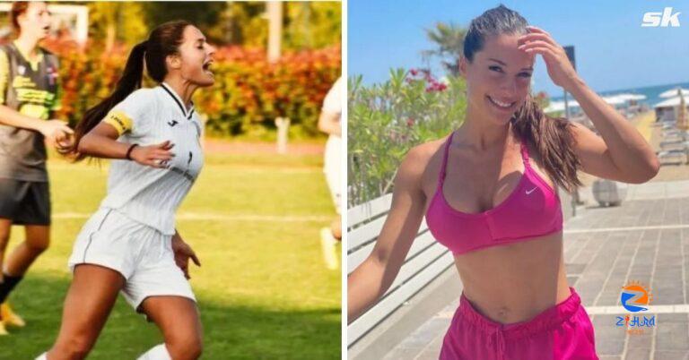 “I want to help increase the visibility of women’s football” – Midfielder dubbed ‘Italy’s most beautiful footballer’ on sharing bikini snaps online