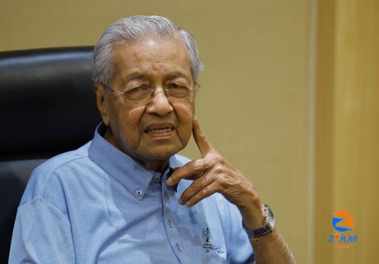 Police say sending investigation on Dr Mahathir to prosecutors next week