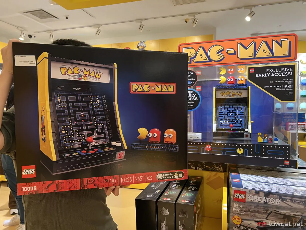 LEGO Pac-Man Arcade Now In Malaysia; Priced At RM1,199