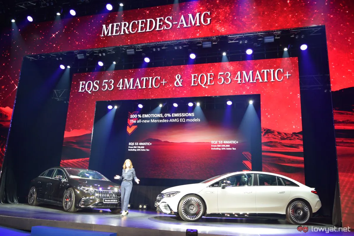 Mercedes-AMG EQS 53 And EQE 53 EVs Now In Malaysia; From RM798,888 And RM649,888 Respectively