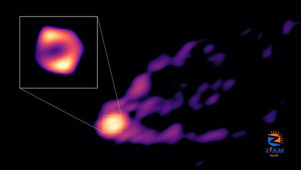 Astronomers spot a black hole jet changes direction for first time