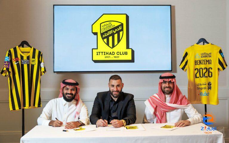 Saudi Ittihad Club signs Karim Benzema for 2.4 billion riyals over 3 years