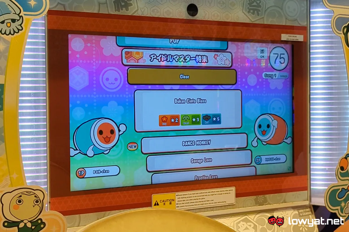 Siti Nurhaliza’s “Bukan Cinta Biasa” Now Playable Via Local Taiko No Tatsujin Arcade Machines