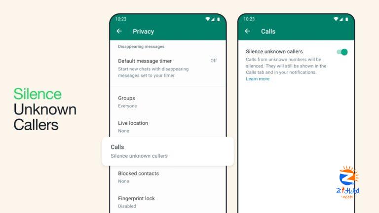 WhatsApp Can Now Silence Unknown Callers