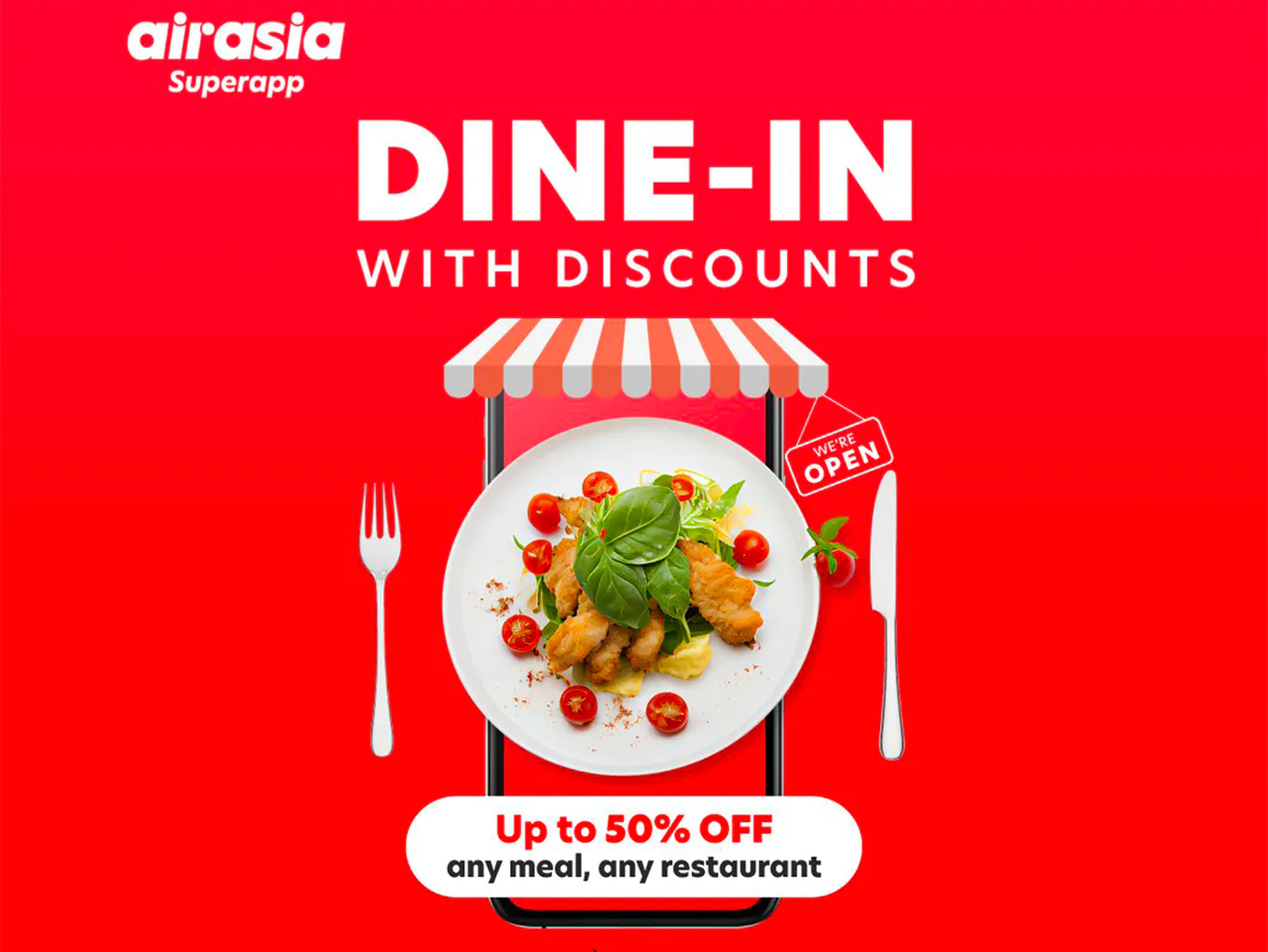 Airasia Food Introduces New Dine-In Feature With Discounts