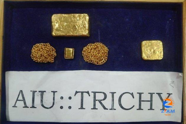 Gold valued at over Rs 72 lakh seized at Trichy airport, 3 held