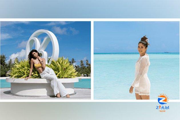 Celebrities Shivangi Joshi and Palak Tiwari Enjoyed their Tropical Summer vaKays at the oh-so-kool Kandima Maldives