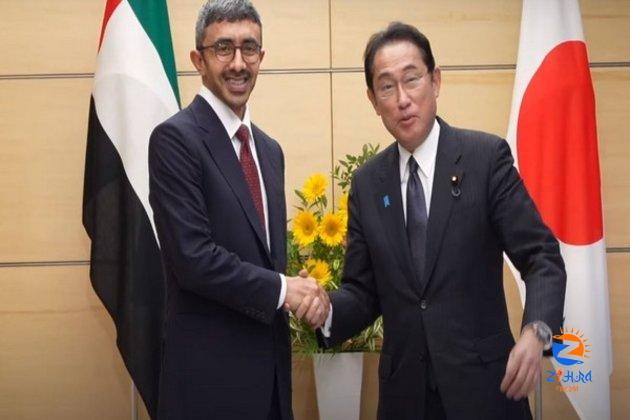 Abdullah bin Zayed, Japan’s PM discuss strategic partnership