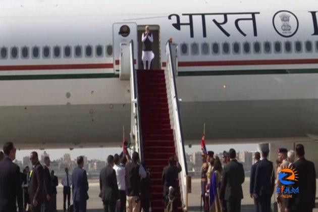 PM Modi concludes State visit to Egypt, emplanes for India