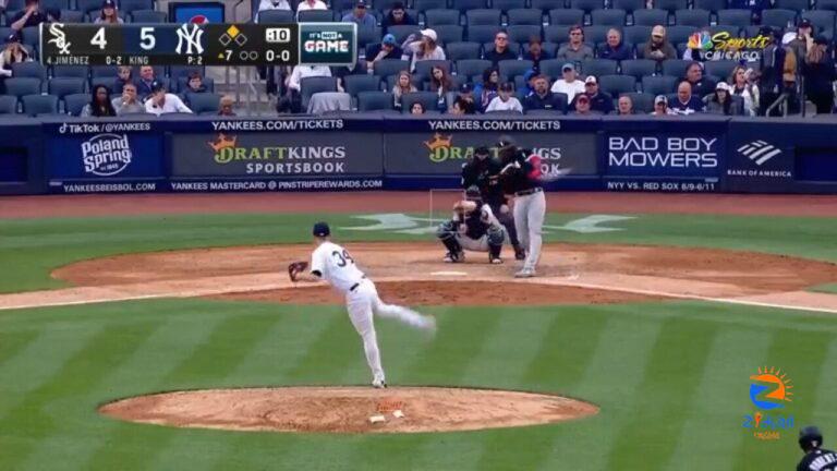 Eloy Jiménez launches a two-run homer to secure the White Sox's victory over the Yankees