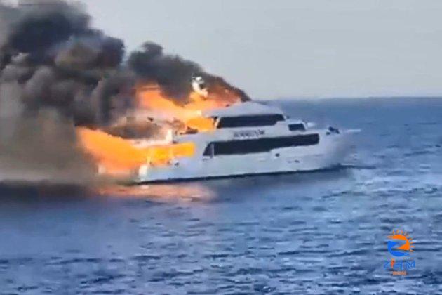 Three British tourists die in Egypt boat fire