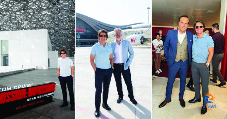 Here’s what Tom Cruise has been getting up to in Abu Dhabi