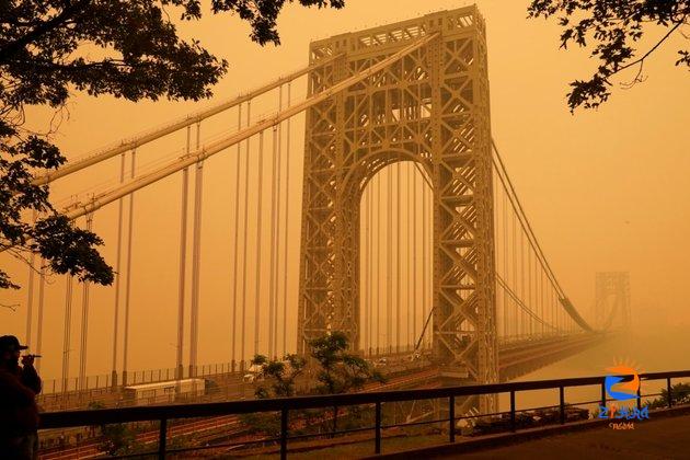 U.S. East Coast Blanketed in Smoke From Canadian Wildfires