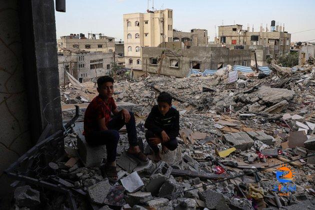 A look at Palestinian children in Gaza Strip town