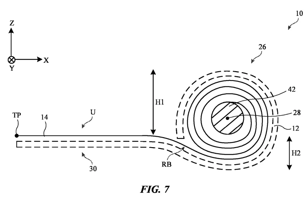 Apple Files Patent For Rollable Display